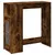 Produktbild 2 för Barbord med ställ rökfärgad ek 101x40x103,5 cm konstruerat trä