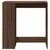 Produktbild 4 för Barbord med ställ brun ek 101x40x103,5 cm konstruerat trä