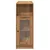 Produktbild 6 för Barbord med hyllor artisian-ek 101x40x103,5 cm konstruerat trä