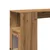 Produktbild 9 för Barbord med hyllor artisian-ek 101x40x103,5 cm konstruerat trä