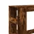 Produktbild 7 för Barbord med ställ rökfärgad ek 90x40x103,5 cm konstruerat trä