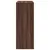 Produktbild 5 för Barbord med hyllor brun ek 90x40x103,5 cm konstruerat trä