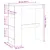 Produktbild 9 för Barbord med ställ artisian-ek 90x40x103,5 cm konstruerat trä