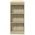 Produktbild 5 för Barbord med hyllor sonoma-ek 95x47x103,5 cm konstruerat trä