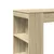 Produktbild 7 för Barbord med hyllor sonoma-ek 95x47x103,5 cm konstruerat trä