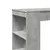 Produktbild 7 för Barbord med ställ betonggrå 95x47x103,5 cm konstruerat trä
