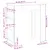 Produktbild 9 för Barbord med ställ rökfärgad ek 95x47x103,5 cm konstruerat trä