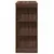 Produktbild 5 för Barbord med ställ brun ek 95x47x103,5 cm konstruerat trä