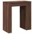 Produktbild 6 för Barbord med ställ brun ek 95x47x103,5 cm konstruerat trä