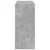 Produktbild 5 för Barbord med hylla betonggrå 124x46x103,5 cm konstruerat trä