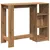 Produktbild 6 för Barbord med hylla artisian-ek 124x46x103,5 cm konstruerat trä
