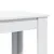 Produktbild 7 för Barbord vit 51x50x103,5 cm konstruerat trä