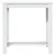 Produktbild 4 för Barbord vit 102x50x103,5 cm konstruerat trä