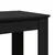 Produktbild 7 för Barbord svart 102x50x103,5 cm konstruerat trä
