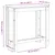 Produktbild 9 för Barbord sonoma-ek 102x50x103,5 cm konstruerat trä