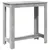 Produktbild 2 för Barbord betonggrå 102x50x103,5 cm konstruerat trä