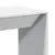 Produktbild 7 för Barbord vit 51x50x103,5 cm konstruerat trä