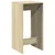 Produktbild 6 för Barbord sonoma-ek 51x50x103,5 cm konstruerat trä