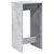 Produktbild 6 för Barbord betonggrå 51x50x103,5 cm konstruerat trä