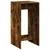Produktbild 2 för Barbord rökfärgad ek 51x50x103,5 cm konstruerat trä