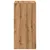 Produktbild 5 för Barbord artisian-ek 51x50x103,5 cm konstruerat trä