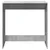 Produktbild 4 för Barbord betonggrå 102x50x103,5 cm konstruerat trä