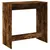 Produktbild 6 för Barbord rökfärgad ek 102x50x103,5 cm konstruerat trä