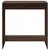 Produktbild 4 för Barbord brun ek 102x50x103,5 cm konstruerat trä