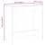 Produktbild 9 för Barbord brun ek 102x50x103,5 cm konstruerat trä