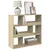 Produktbild 3 för Bokhylla/Rumsavdelare sonoma-ek 100x33x94,5 cm