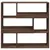 Produktbild 4 för Bokhylla/rumsavdelare brun ek 100x33x94,5 cm