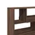 Produktbild 7 för Bokhylla/rumsavdelare brun ek 100x33x94,5 cm