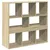 Produktbild 2 för Bokhylla/Rumsavdelare sonoma-ek 100x33x94,5 cm