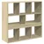 Produktbild 6 för Bokhylla/Rumsavdelare sonoma-ek 100x33x94,5 cm