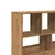 Produktbild 7 för Bokhylla/Rumsavdelare artisian ek 100x33x94,5 cm