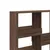 Produktbild 7 för Bokhylla/rumsavdelare brun ek 100x33x115 cm
