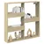 Produktbild 3 för Väggskåp sonoma-ek 80x15x80 cm konstruerat trä