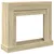Produktbild 2 för Spiselkrans sonoma-ek 100x30x87,5 cm konstruerat trä