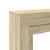 Produktbild 7 för Spiselkrans sonoma-ek 100x30x87,5 cm konstruerat trä