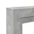 Produktbild 7 för Spiselkrans betonggrå 100x30x87,5 cm konstruerat trä