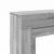 Produktbild 7 för Spiselkrans grå sonoma 100x30x87,5 cm konstruerat trä