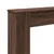 Produktbild 7 för Spiselkrans brun ek 100x20x100 cm konstruerat trä
