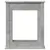 Produktbild 4 för Spiselkrans betonggrå 75x20x87,5 cm konstruerat trä