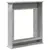 Produktbild 6 för Spiselkrans betonggrå 75x20x87,5 cm konstruerat trä