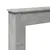 Produktbild 7 för Spiselkrans betonggrå 75x20x87,5 cm konstruerat trä
