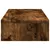 Produktbild 5 för Skärmställ justerbart 60x24x10,5cm konstruerat trä rökfärgad ek