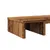 Produktbild 7 för Skärmställ justerbart 60x24x10,5 cm konstruerat trä åldrat trä