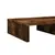 Produktbild 7 för Skärmställ rökfärgad ek 50x27x10 cm konstruerat trä