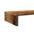 Produktbild 7 för Skärmställ åldrat trä 100x27x10 cm konstruerat trä