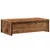 Produktbild 7 för Skärmställ med lådor åldrat trä 50x27x15 cm konstruerat trä